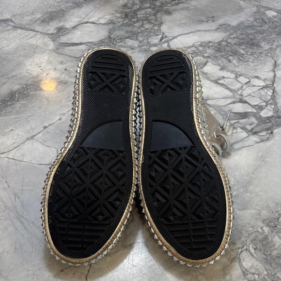 Studded High-Top Sneakers - sz 37 - Picture 4 of 8